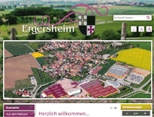 Tablet Screenshot of ergersheim.de